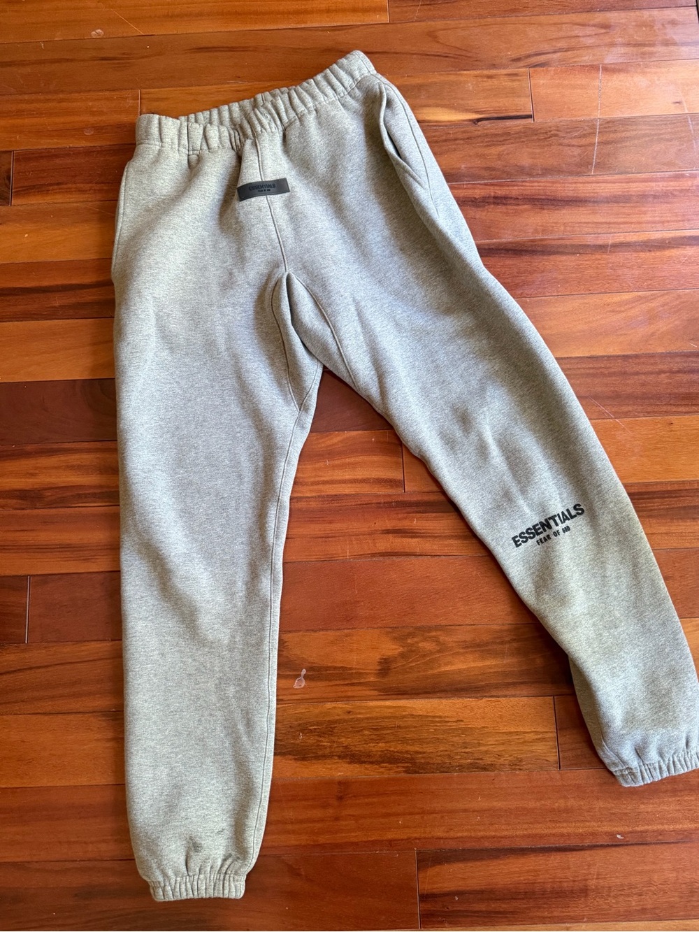 Fear of God ESSENTIALS Light Heather Gray Sweat Joggers
